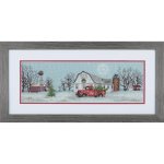 (image for) Winter Farm Cross Stitch Kit